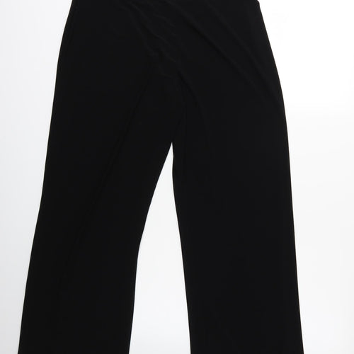 Marks and Spencer Womens Black   Trousers  Size 14 L30 in
