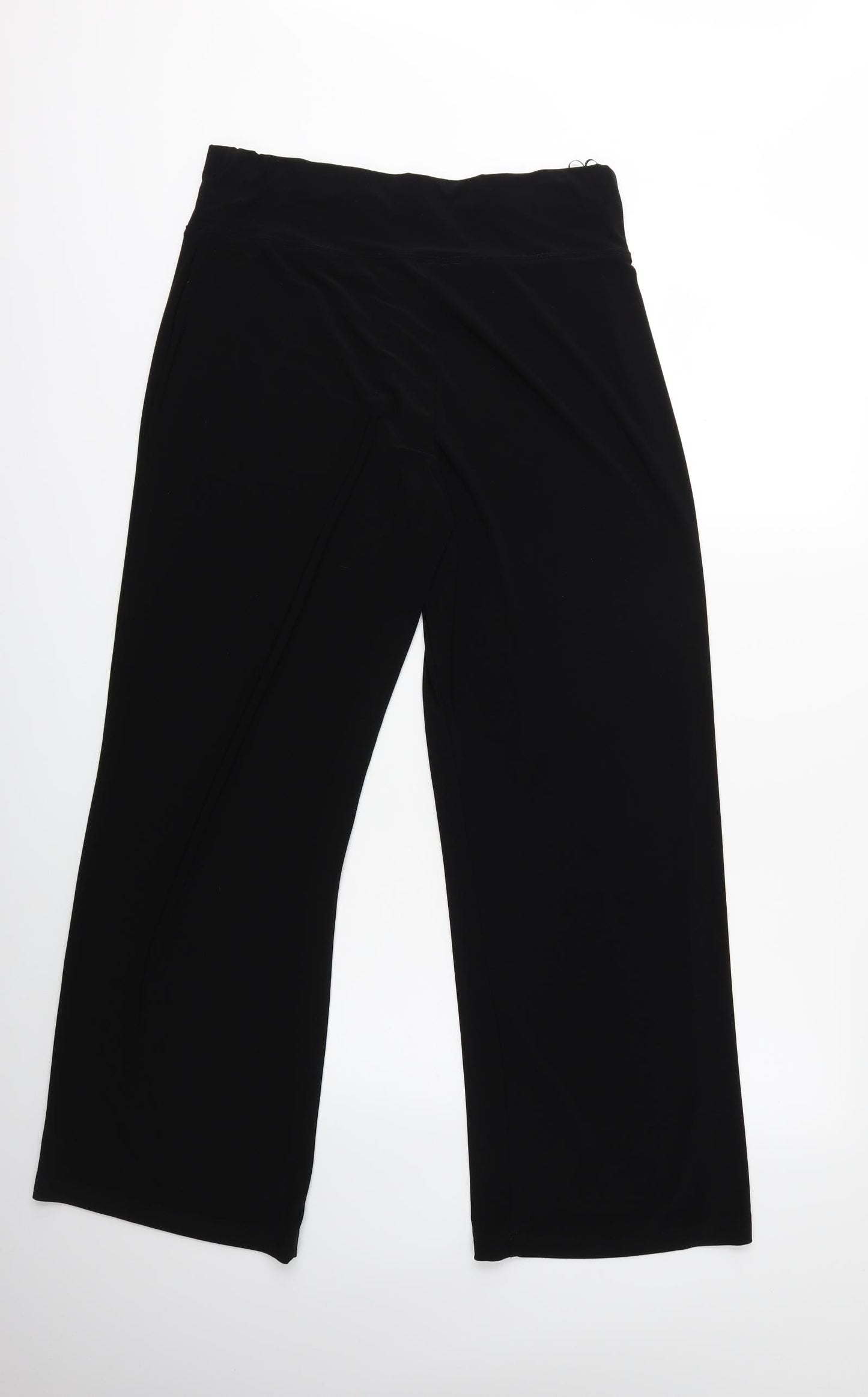 Marks and Spencer Womens Black   Trousers  Size 14 L30 in