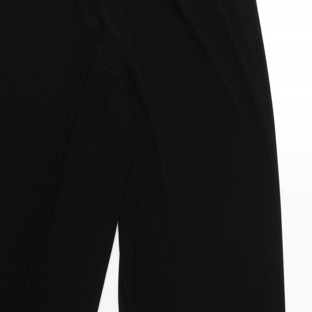 Marks and Spencer Womens Black   Trousers  Size 14 L30 in