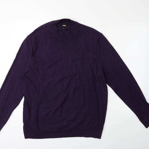 Burton Mens Purple  Knit Pullover Jumper Size XL