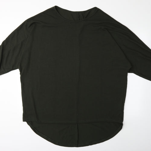 Preworn Womens Green  Knit Pullover Jumper Size XL