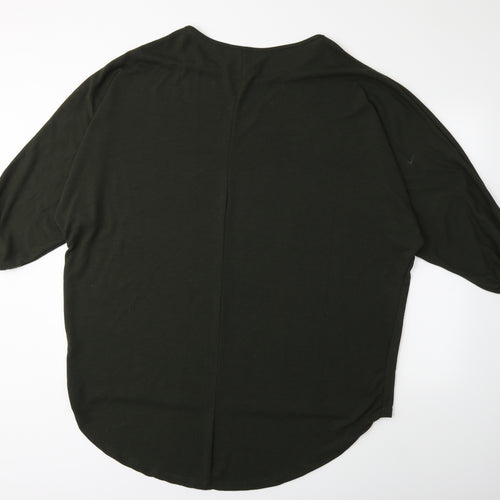 Preworn Womens Green  Knit Pullover Jumper Size XL