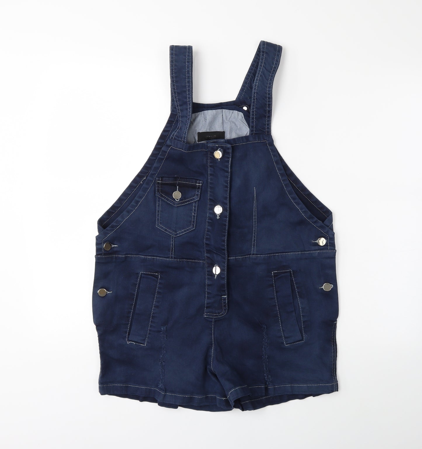 julie Womens Blue   Playsuit One-Piece Size L