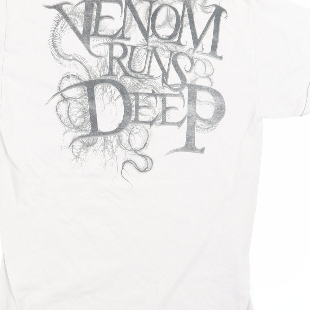 authentio Mens Ivory    T-Shirt Size S