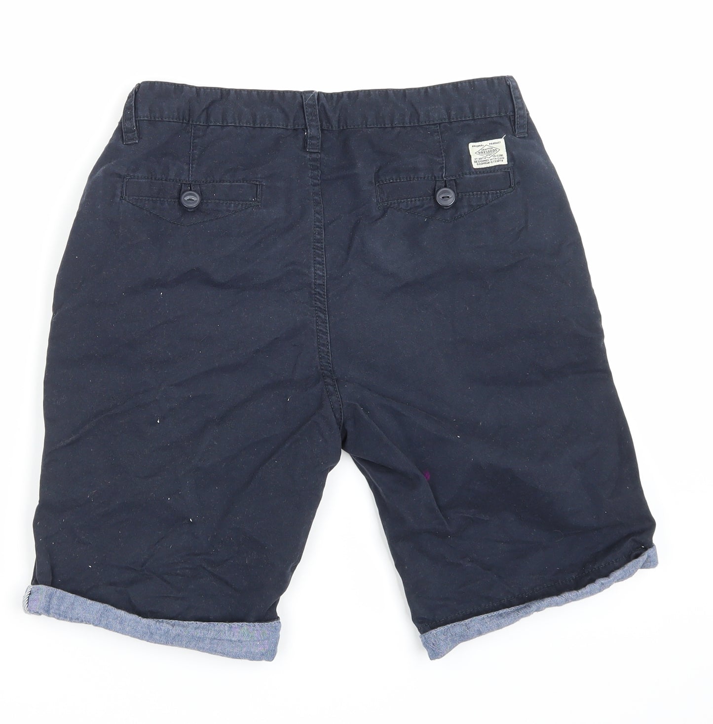 cedarwood state Mens Blue   Cargo Shorts Size 28 in