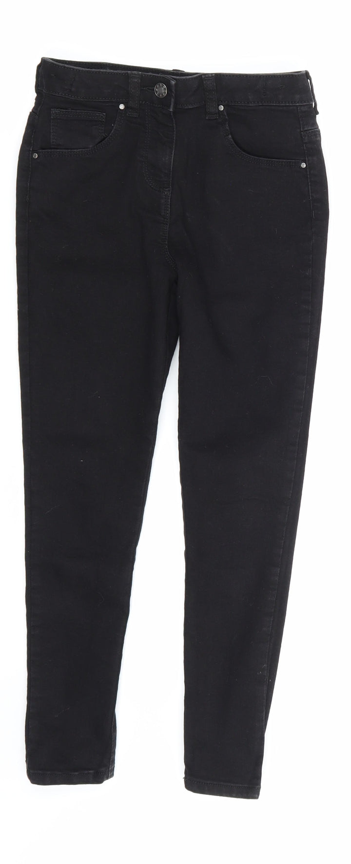 Primark Girls Black  Denim Skinny Jeans Size 10 Years