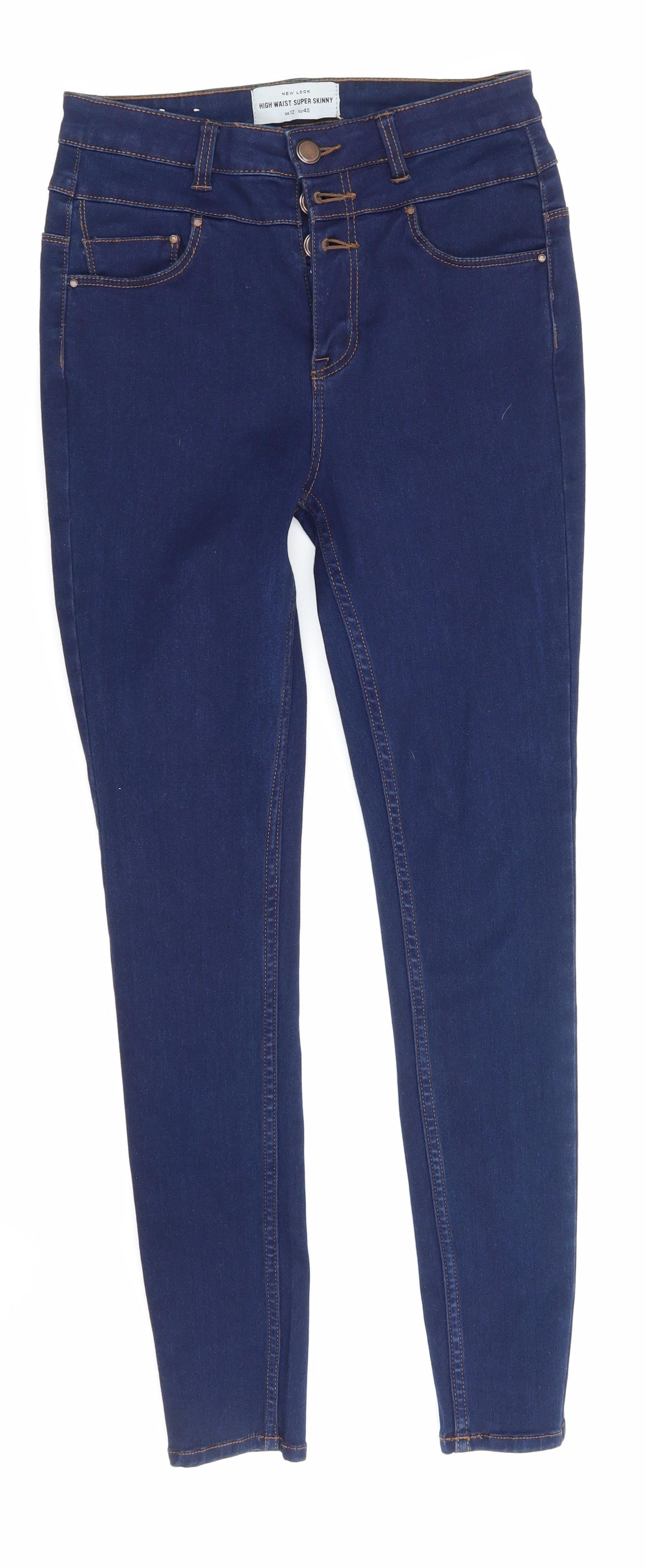 newlook Womens Blue  Denim Mom Jeans Size 12