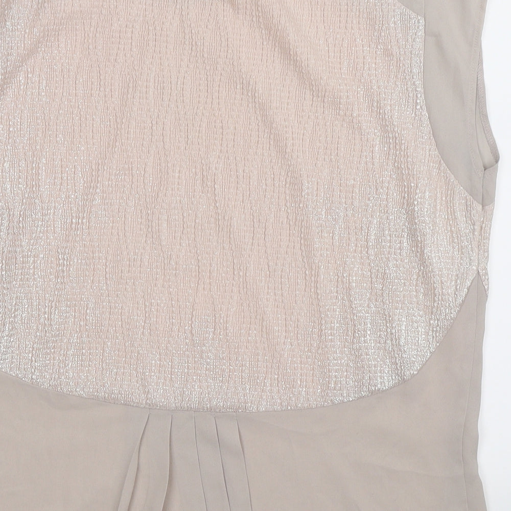 Oasis Womens Beige   Basic Tank Size M