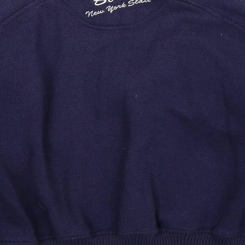 Bear USA Boys Blue  Jersey Varsity Jacket Jacket Size S