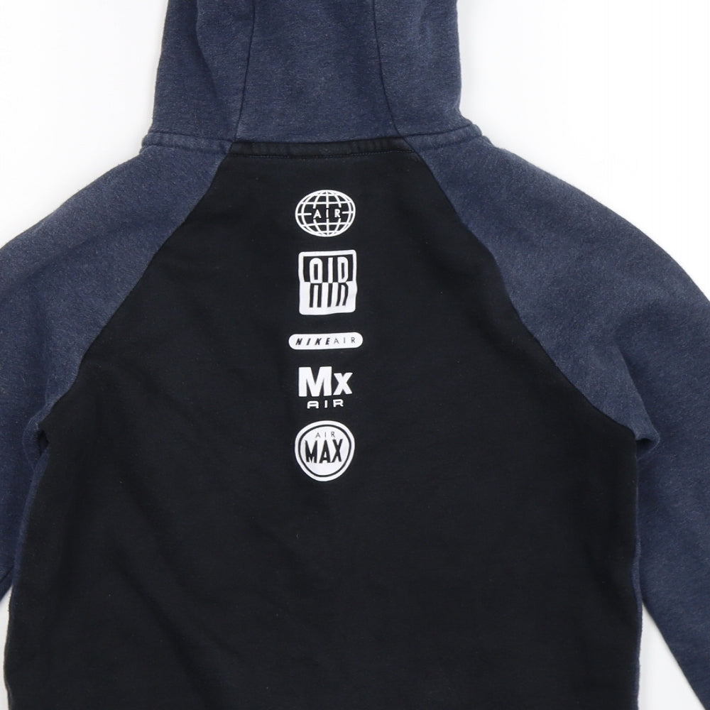Nike Boys Blue   Full Zip Hoodie Size 11-12 Years