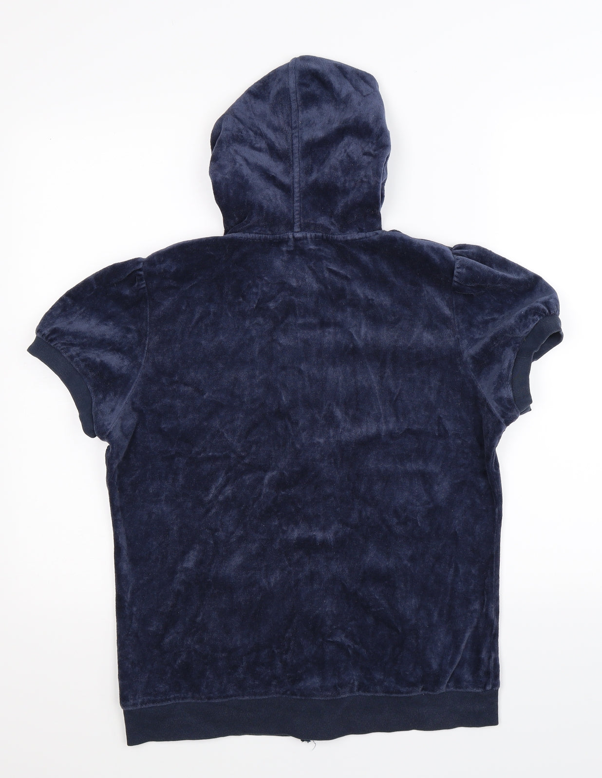 Papaya Womens Blue   Full Zip Hoodie Size 14