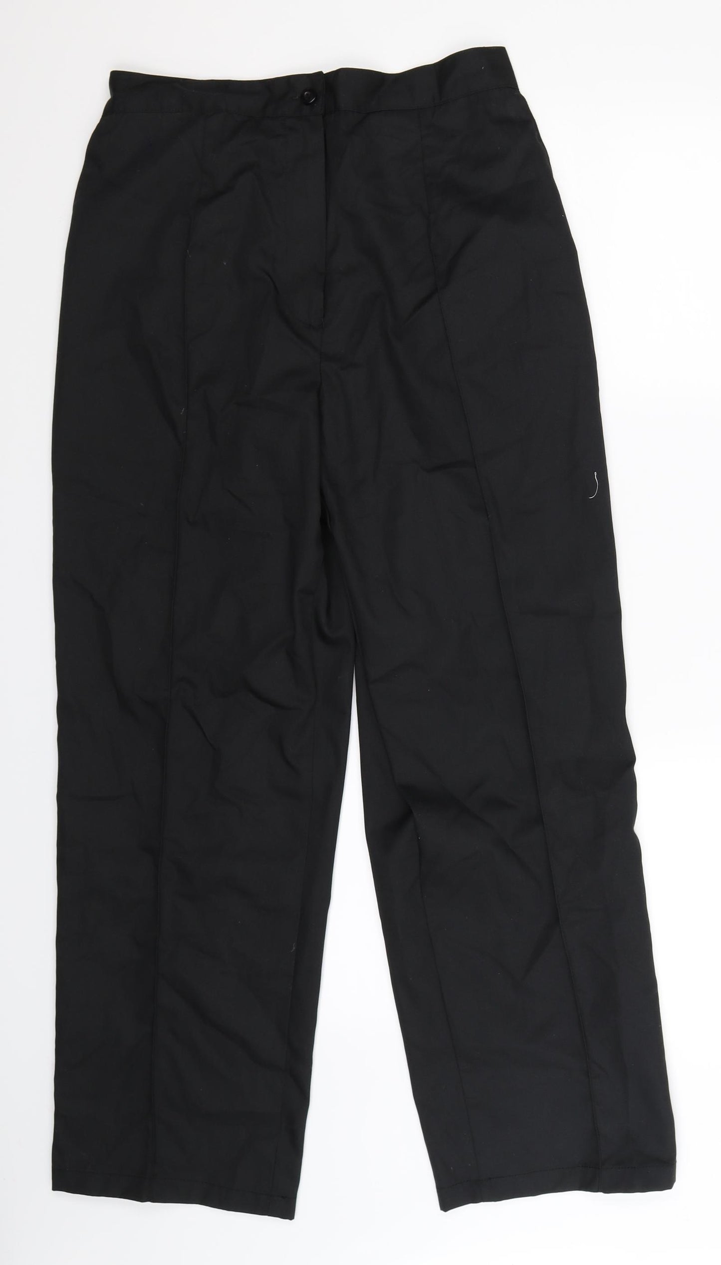 Work In Style Mens Black   Trousers  Size 30 L30 in