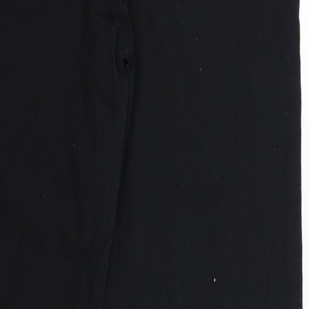 George Mens Black  Denim Bootcut Jeans Size 34 L32 in
