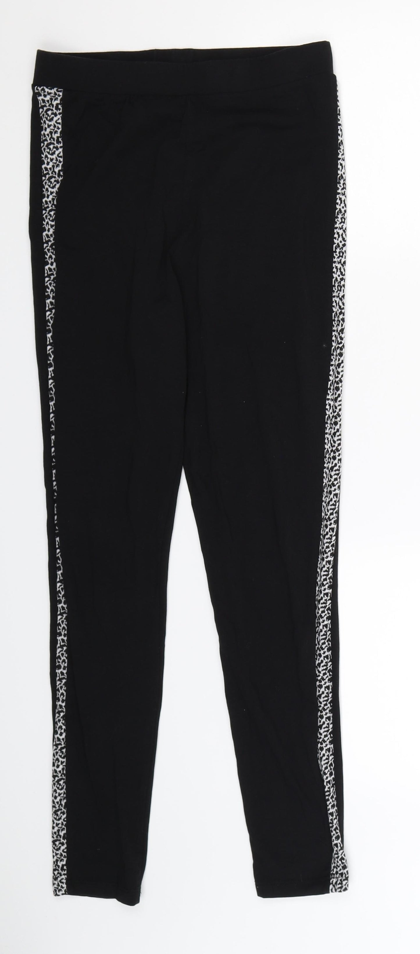 Preworn Womens Black   Capri Leggings Size 30 in L27 in