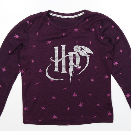 George Womens Purple   Pullover Jumper Size 10  - Harry Potter