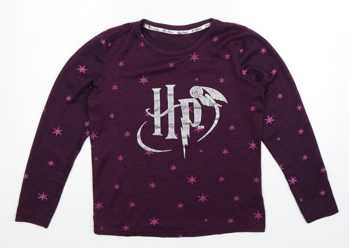George Womens Purple   Pullover Jumper Size 10  - Harry Potter