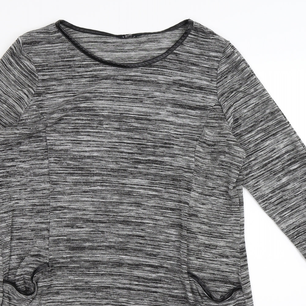 F&F Womens Grey   Jumper Dress  Size 18