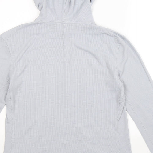 USA Pro Womens Grey  Knit Pullover Hoodie Size 8