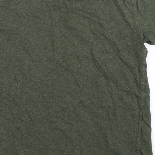 Fat Face Mens Green    T-Shirt Size XS