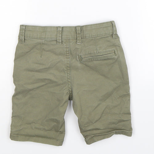 Denim Co Boys Green   Chino Trousers Size 4-5 Years