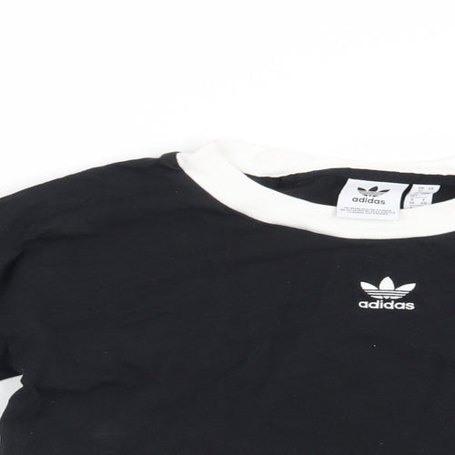 adidas Womens Black   Basic T-Shirt Size 12