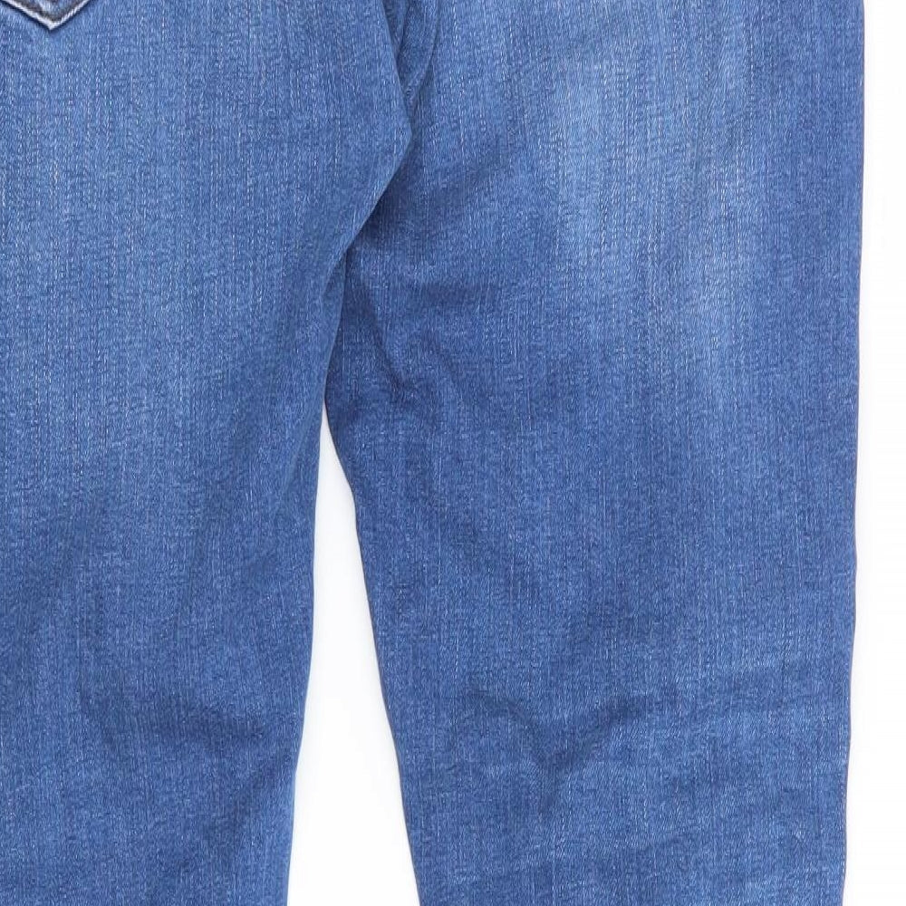 Denim CO Mens Blue   Straight Jeans Size 38 in L32 in