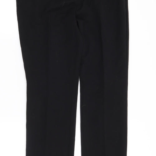 Papaya Womens Black   Trousers  Size 8 L29 in