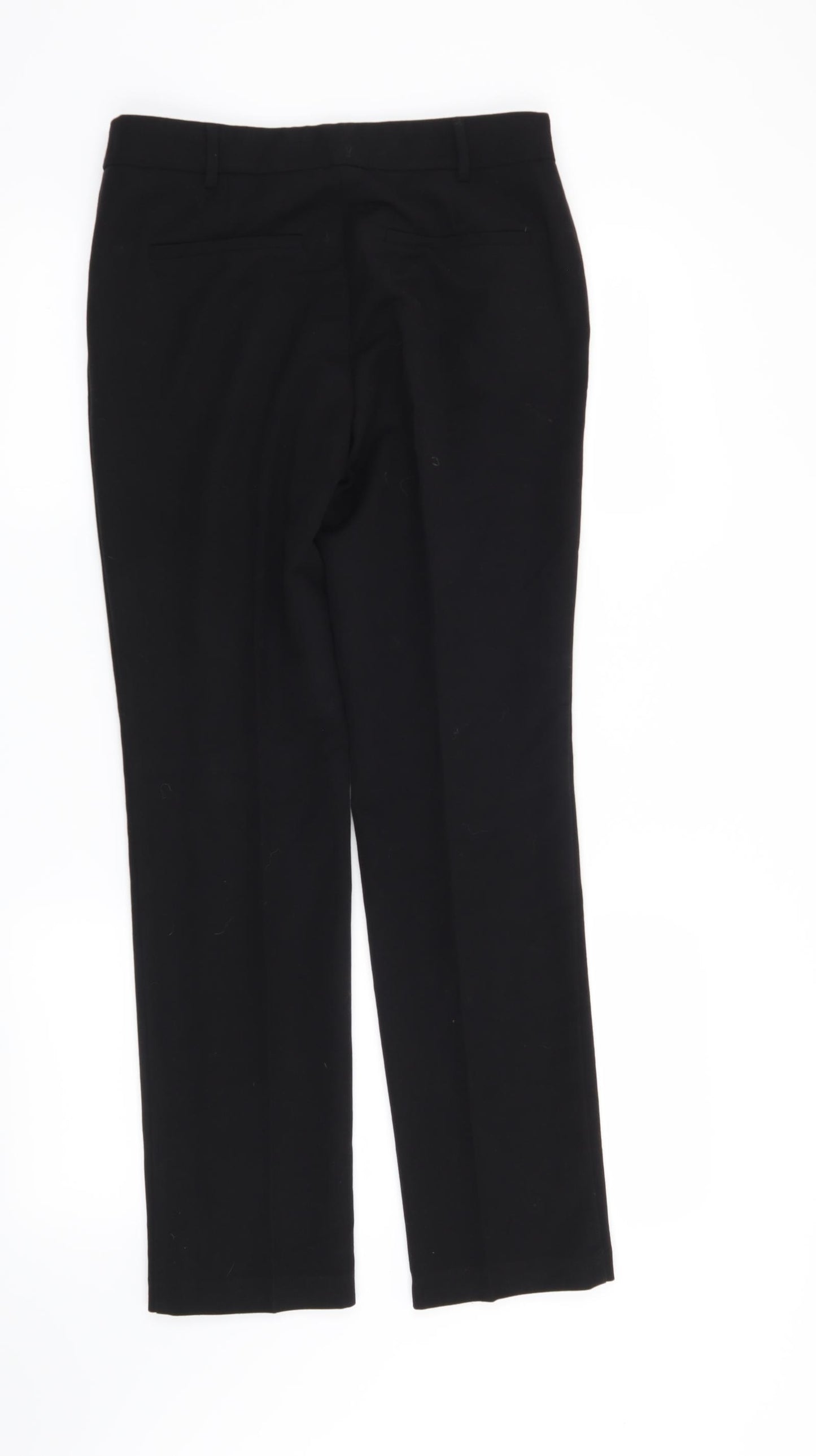 Papaya Womens Black   Trousers  Size 8 L29 in