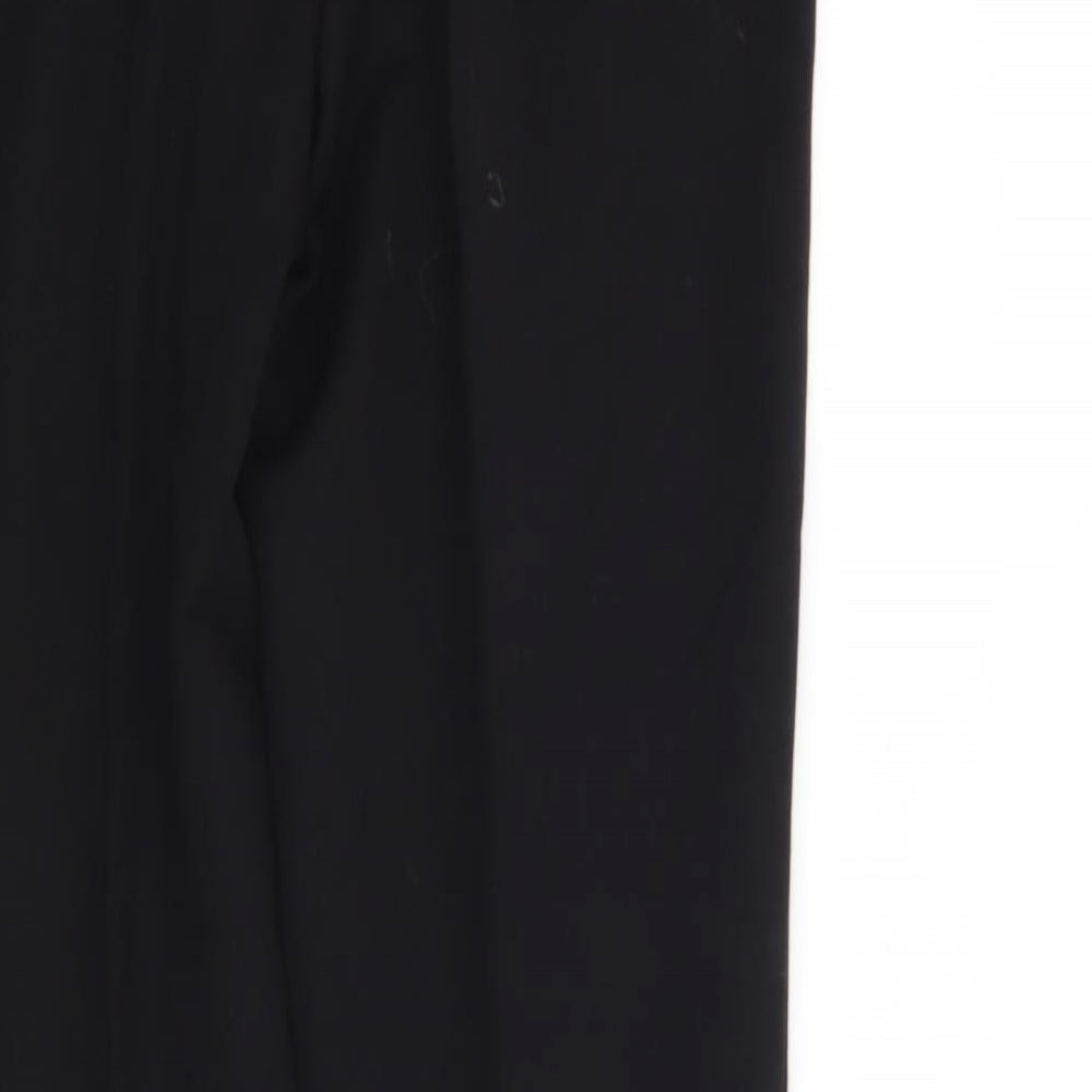 Papaya Womens Black   Trousers  Size 8 L29 in