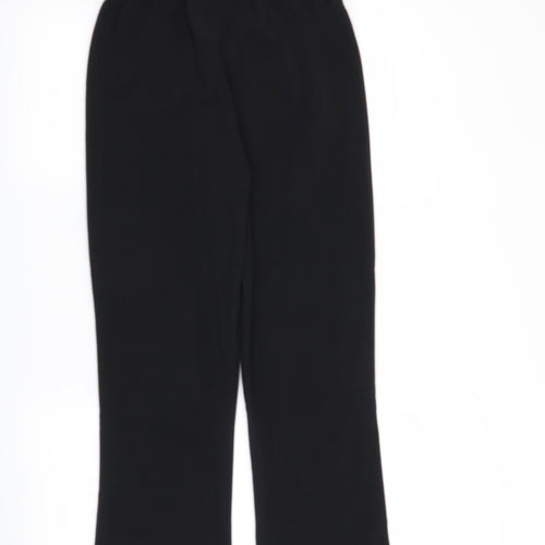 Preworn Womens Black   Trousers  Size 16 L27 in