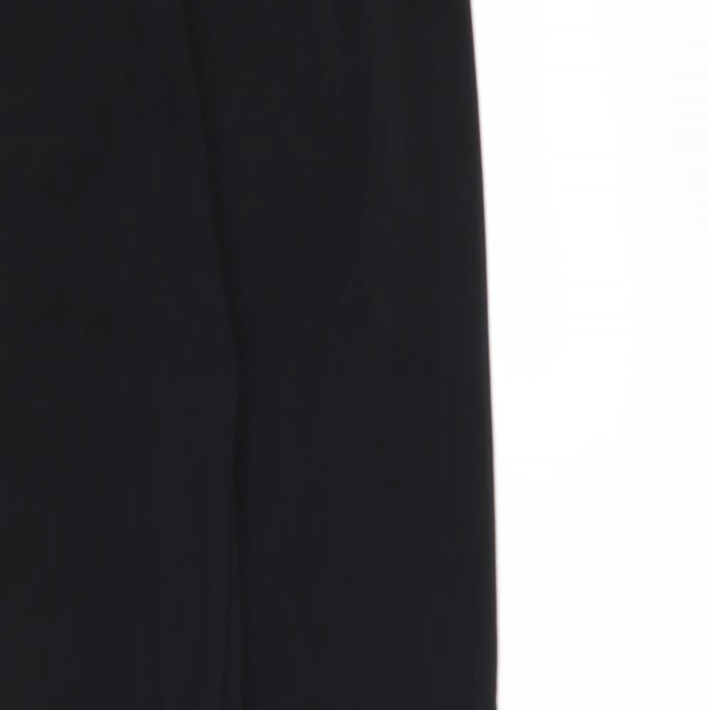 Preworn Womens Black   Trousers  Size 16 L27 in