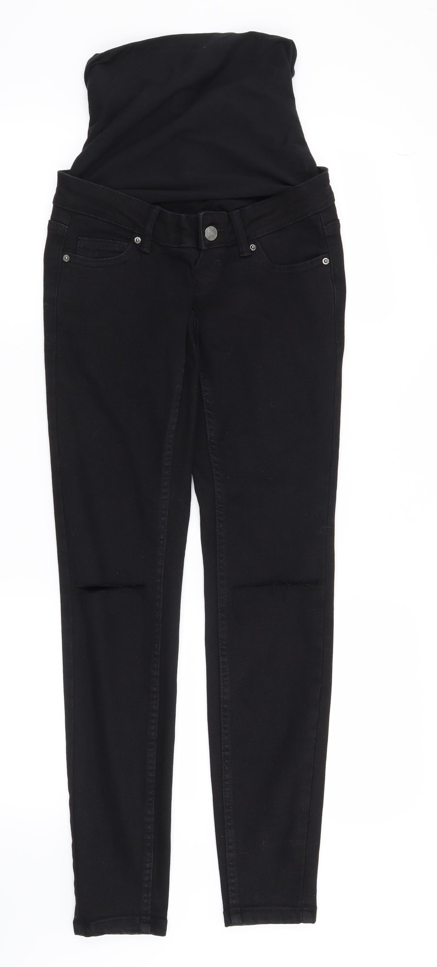 Denim CO Womens Black   Skinny Jeans Size 8 L29 in