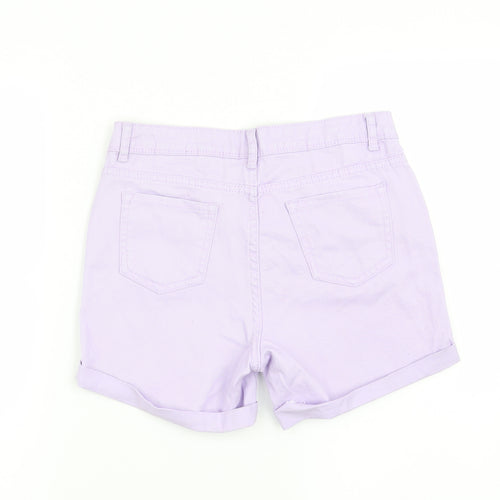 Denim CO Womens Purple   Cut-Off Shorts Size 6