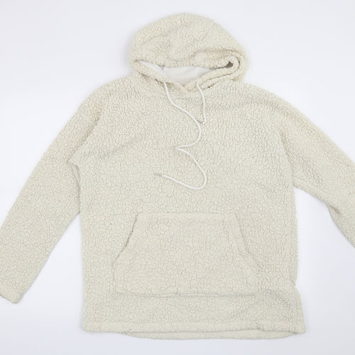 Missguided Womens Beige   Pullover Hoodie Size 6