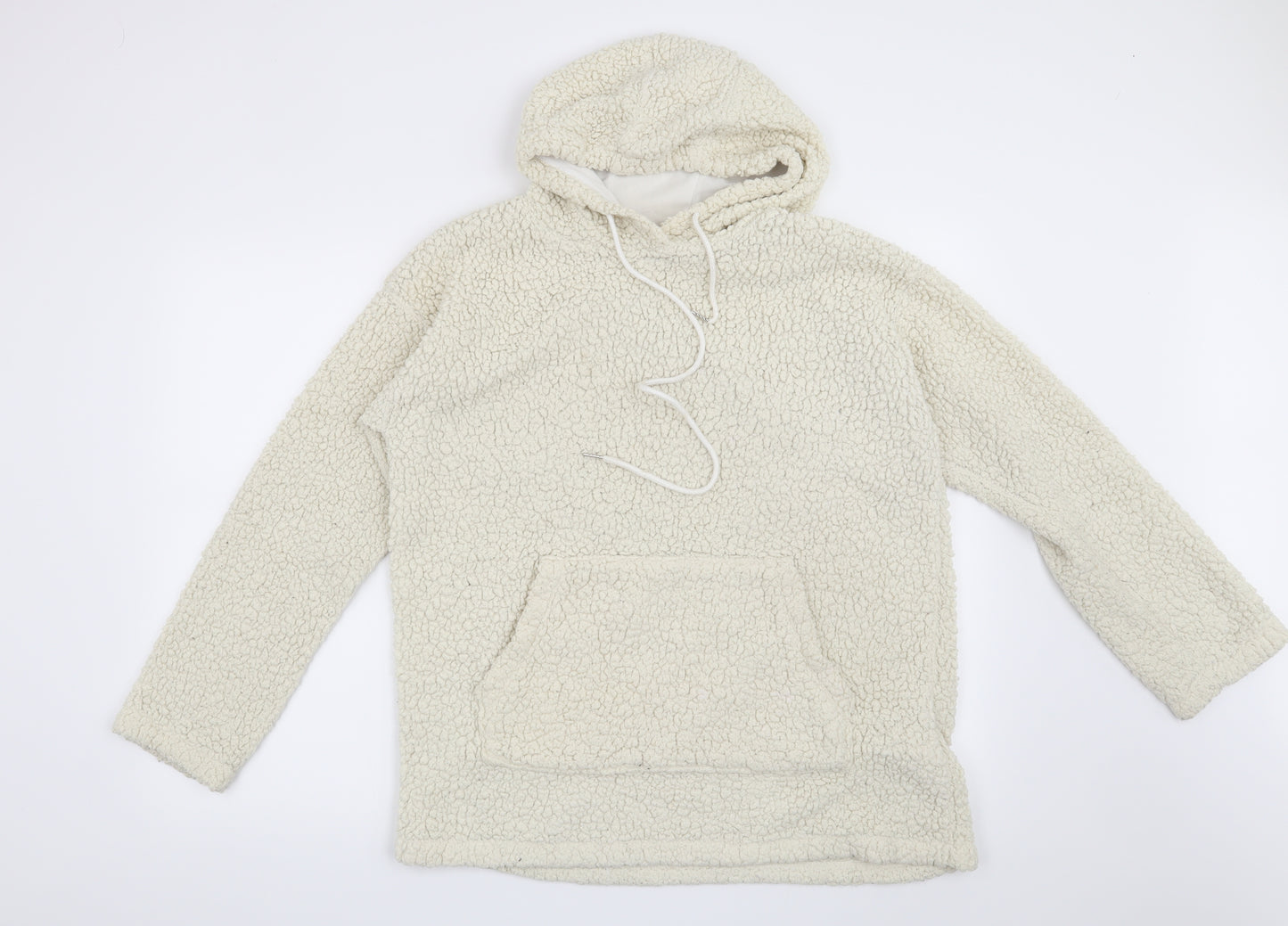 Missguided Womens Beige   Pullover Hoodie Size 6