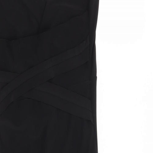 Missguided Womens Black   Bodycon  Size 10