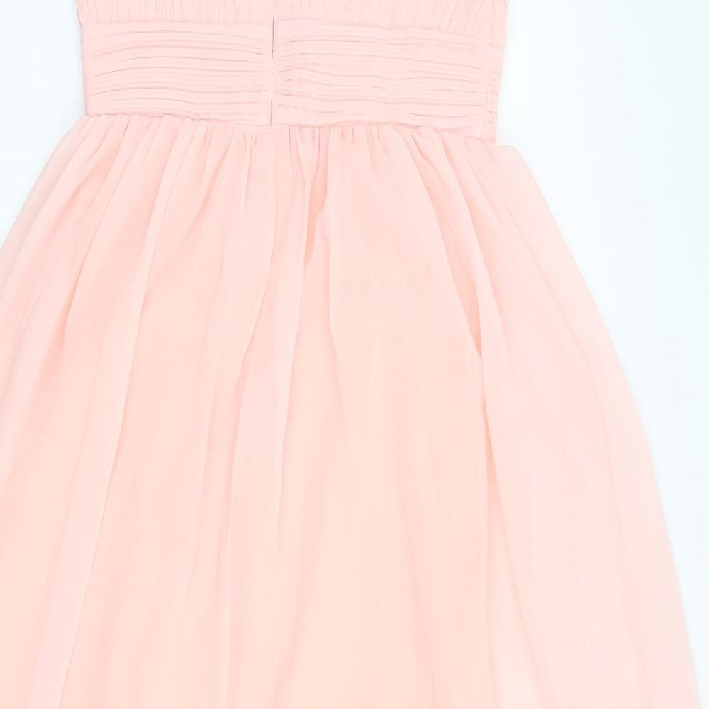 Preworn Womens Pink   Fit & Flare  Size 10
