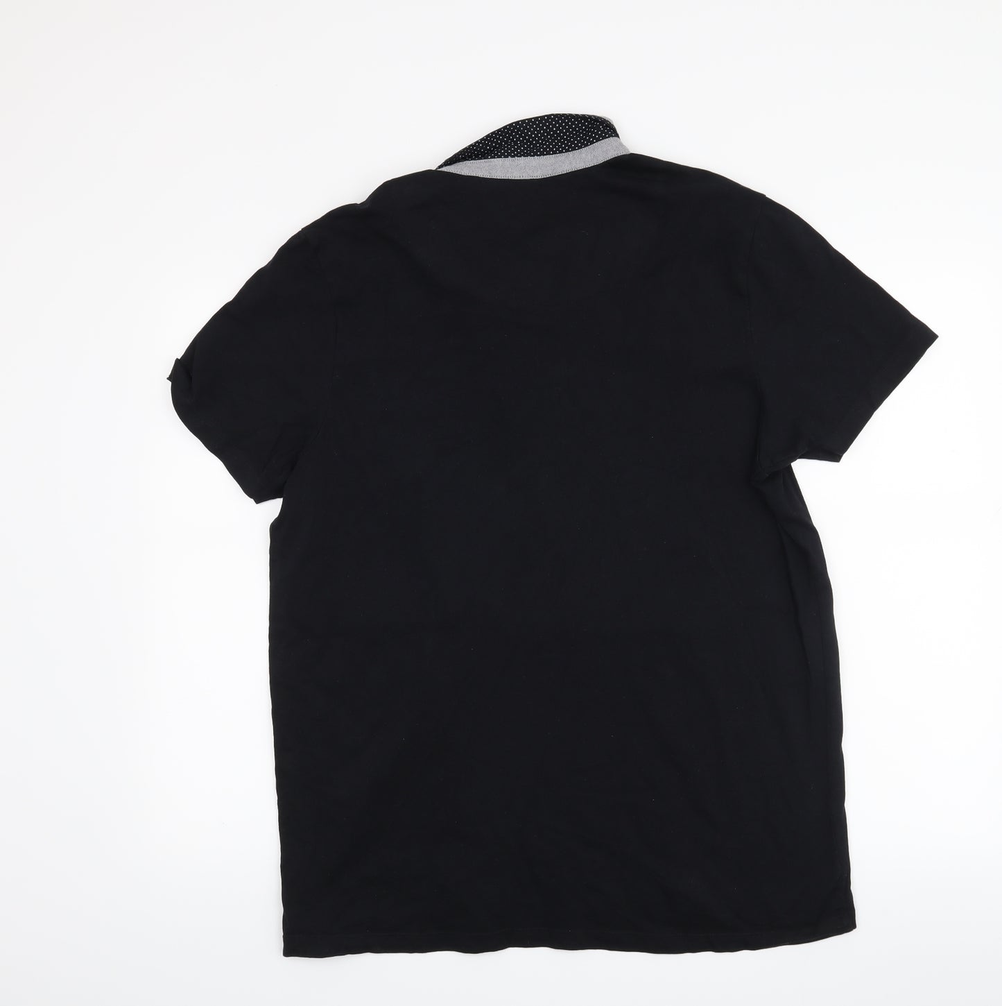 George Mens Black    T-Shirt Size XL