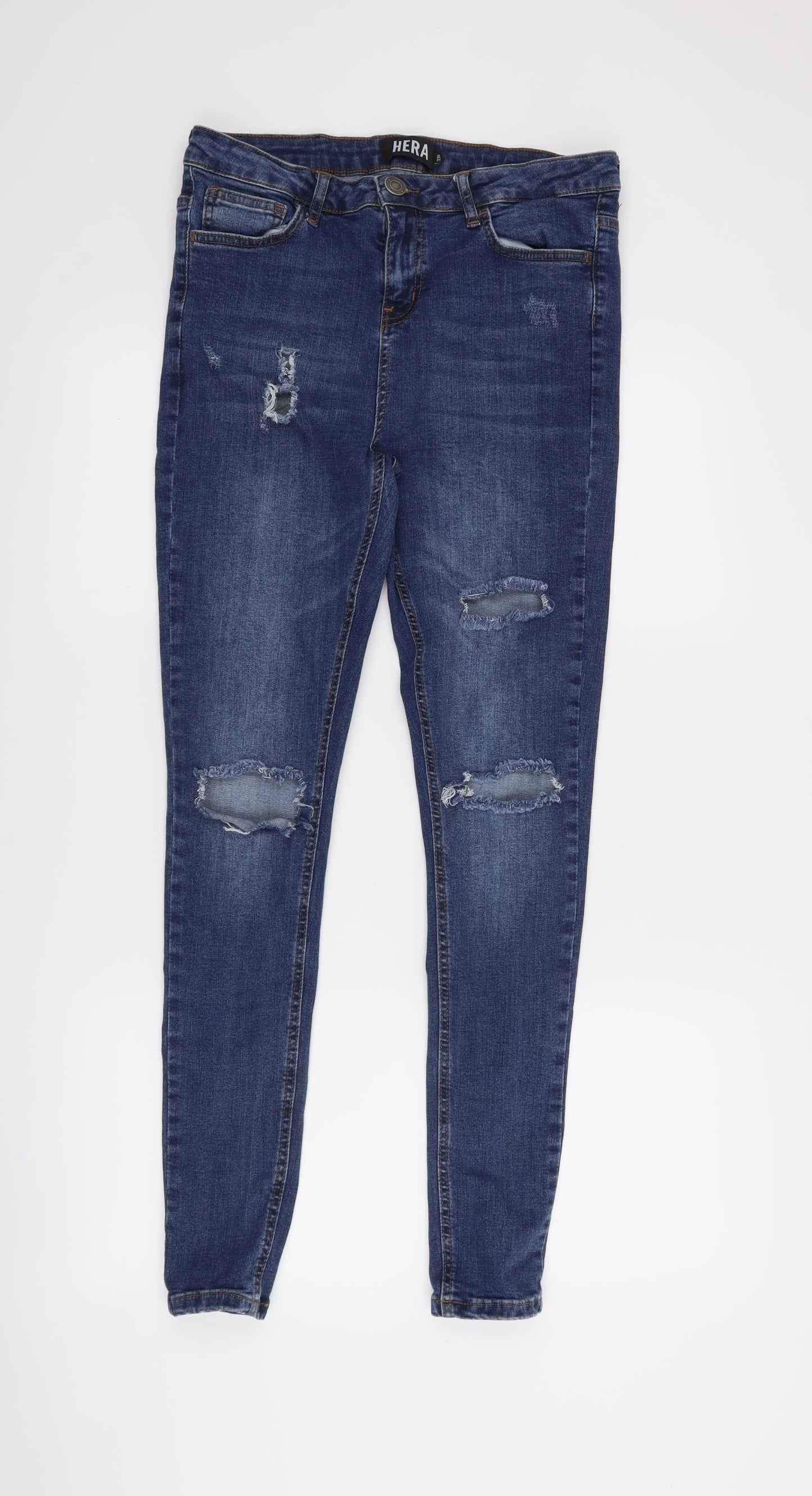 Hera Mens Blue   Skinny Jeans Size 32 in L28 in