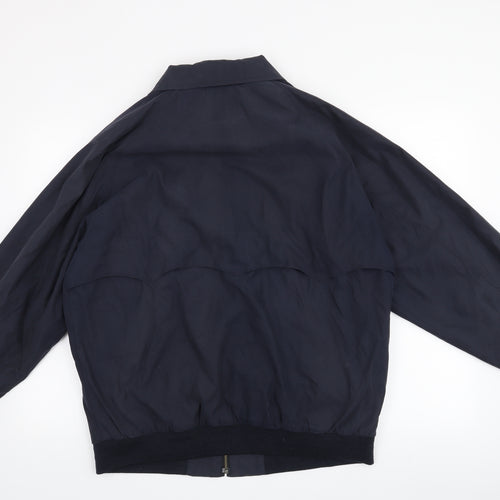 Blue Harbour Mens Blue   Bomber Jacket Coat Size L