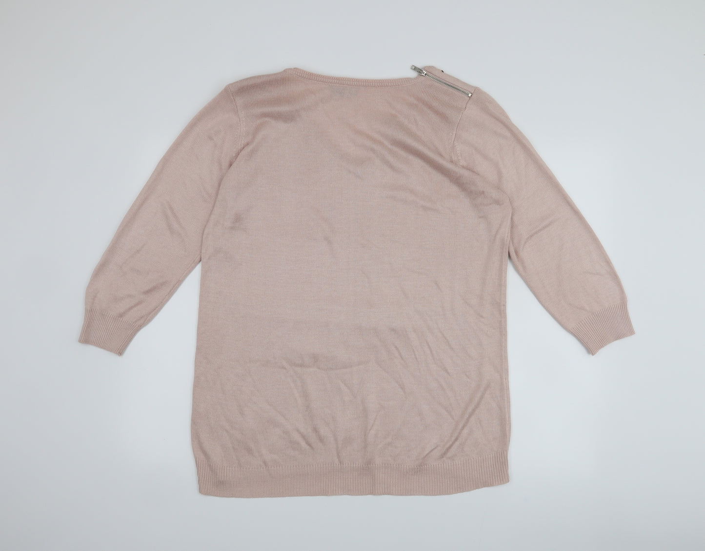 Wallis Womens Pink   Pullover Jumper Size M