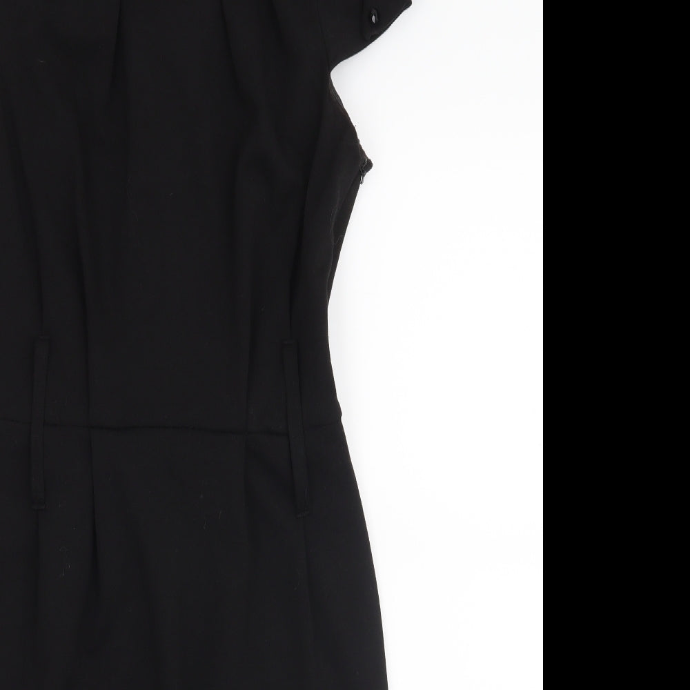 River Island Womens Black   Pencil Dress  Size 10