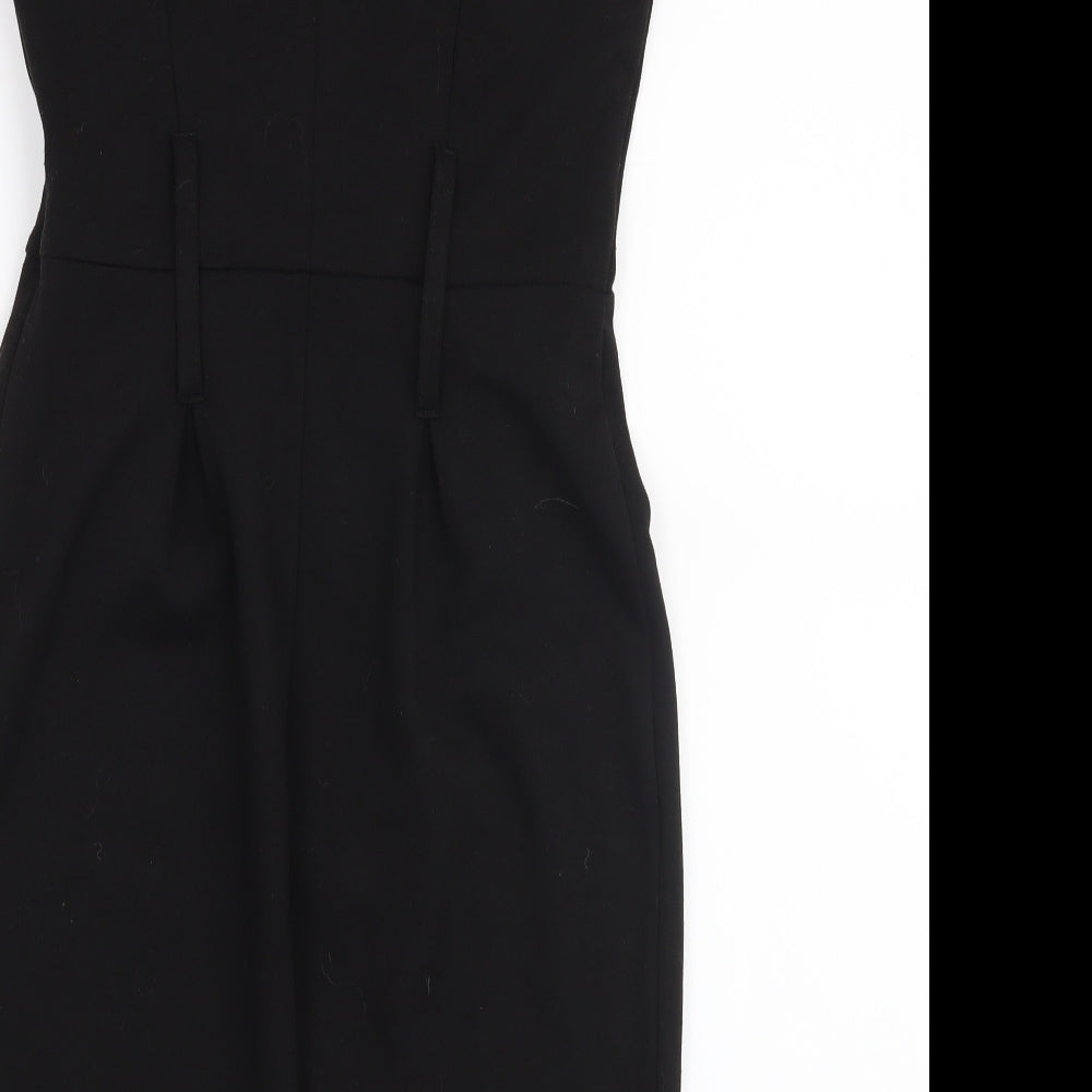 River Island Womens Black   Pencil Dress  Size 10