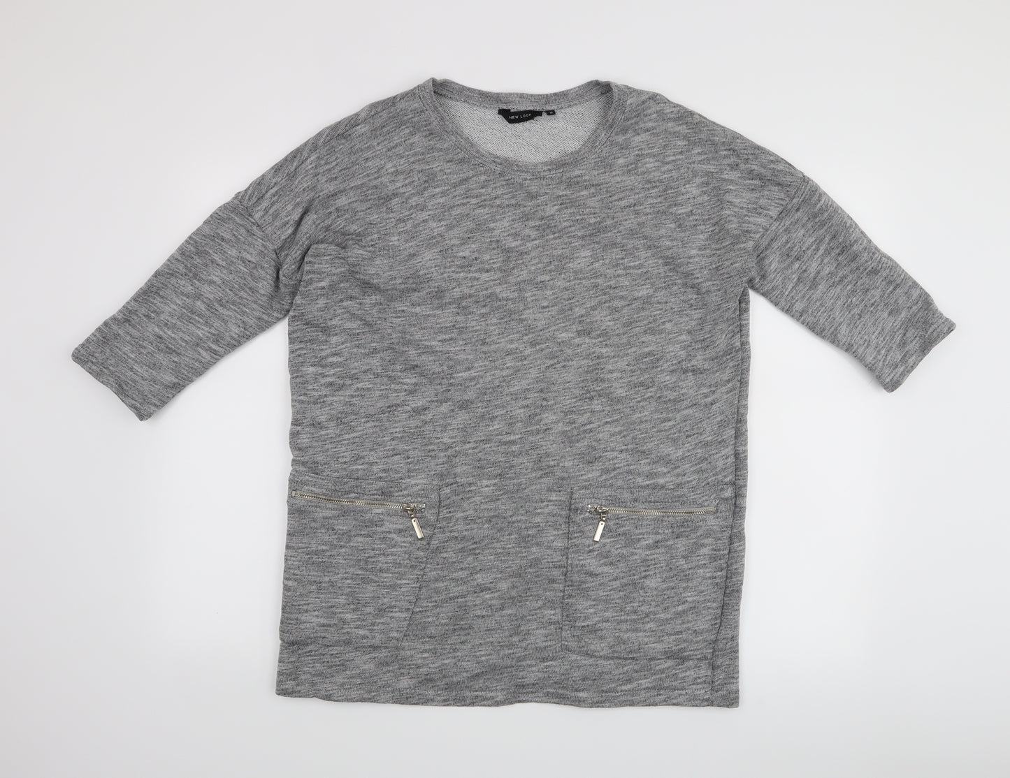 New Look Womens Grey   Pullover Jumper Size 12