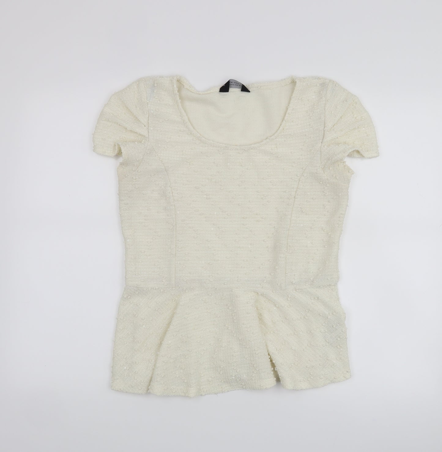 Dorothy Perkins Womens White   Basic Blouse Size 14