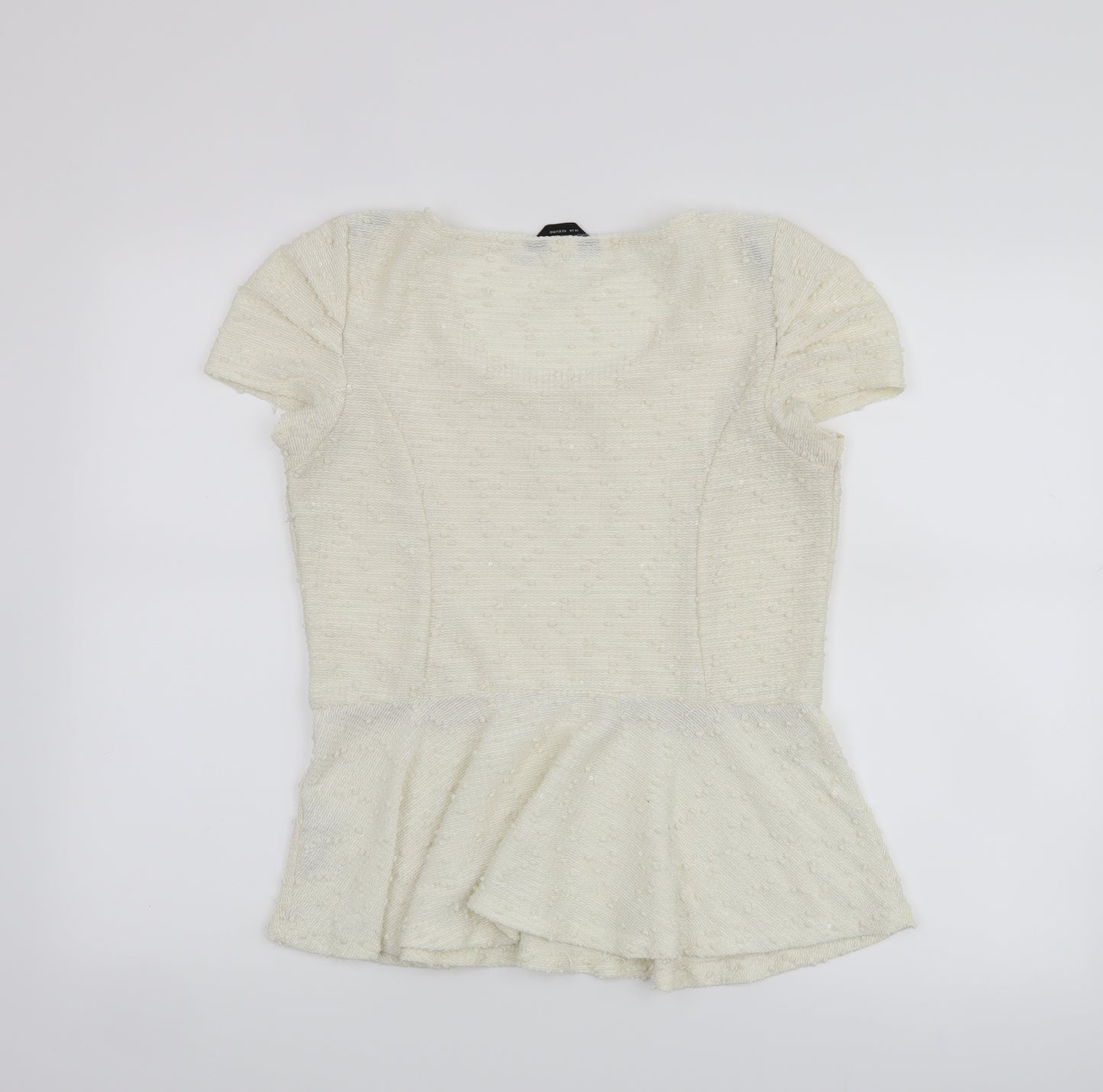 Dorothy Perkins Womens White   Basic Blouse Size 14