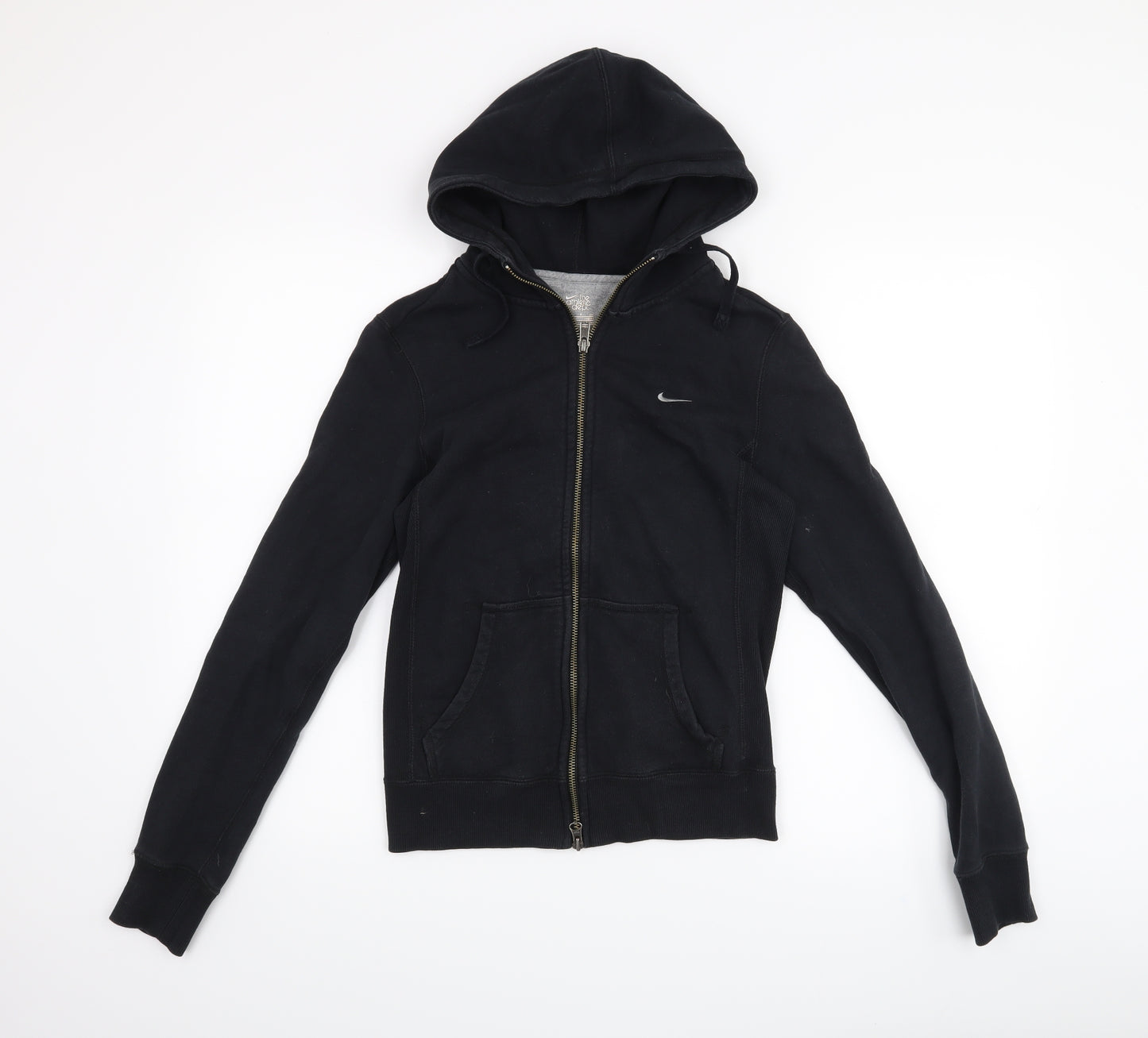 Nike Boys Black   Full Zip Hoodie Size 8-9 Years
