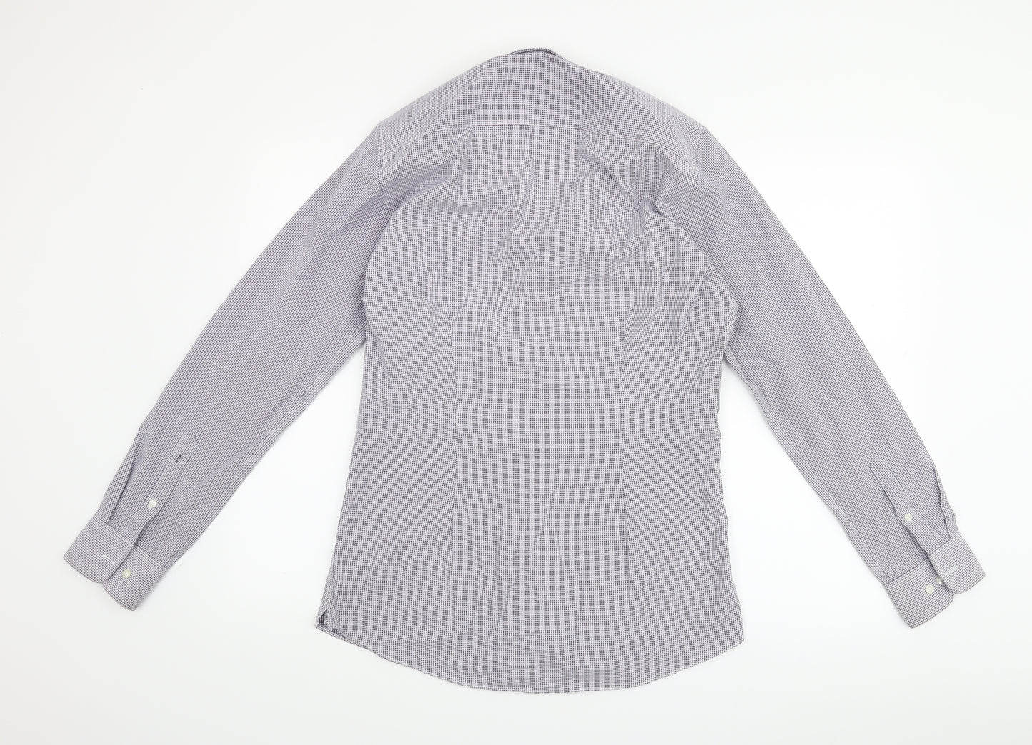 NEXT Mens Purple    Button-Up Size 15