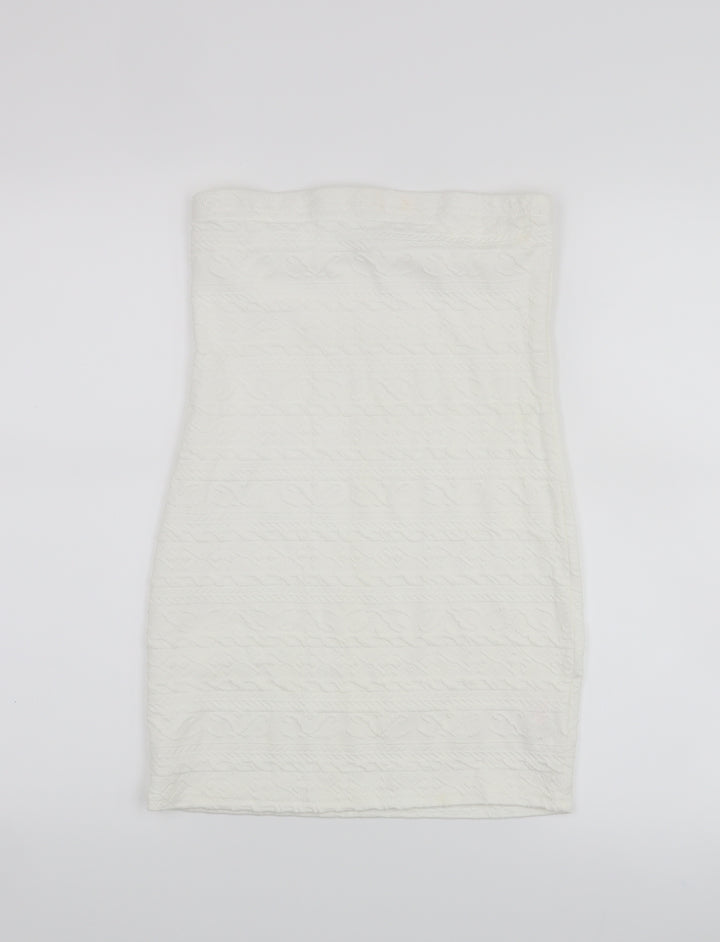Atmosphere Womens White Basic Tank Size 12