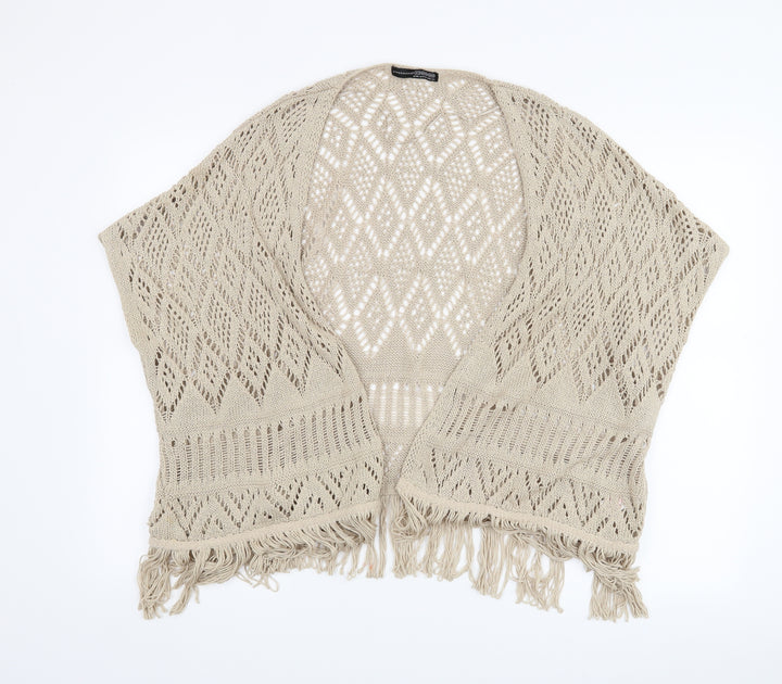 Atmosphere Womens Beige   Cardigan Jumper Size 14